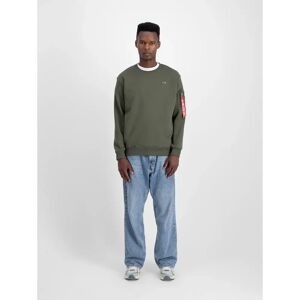 Sweatshirt with small logo Alpha Industries 3D Vert XL Male Sweatshirt with small logo Alpha Industries 3D Vert XL Male