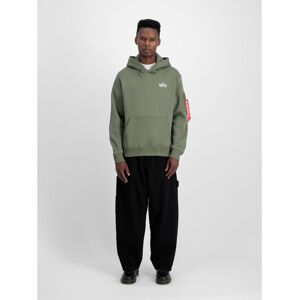 Hoodie Alpha Industries Signature BP Vert M Male Hoodie Alpha Industries Signature BP Vert M Male
