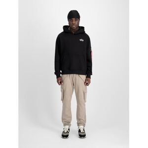 Hoodie Alpha Industries Signature BP Noir 3XL Male Hoodie Alpha Industries Signature BP Noir 3XL Male