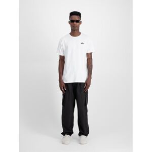 T-shirt with small logo Alpha Industries 3D Blanc 2XL Male T-shirt with small logo Alpha Industries 3D Blanc 2XL Male