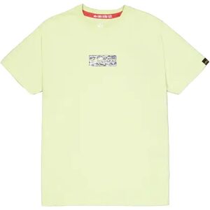 T-shirt Alpha Industries Metal Plate Vert 2XL Male T-shirt Alpha Industries Metal Plate Vert 2XL Male
