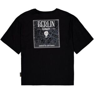 Printed t-shirt on the back Alpha Industries Berlin Candy Bomber Noir L Male Printed t-shirt on the back Alpha Industries Berlin Candy Bomber Noir L Male