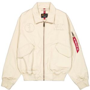 Jacket Alpha Industries CWU-45 Canvas Honolulu Blanc M Male Jacket Alpha Industries CWU-45 Canvas Honolulu Blanc M Male