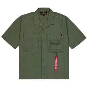 Shirt Alpha Industries Aloha Safari Vert 3XL Male Shirt Alpha Industries Aloha Safari Vert 3XL Male