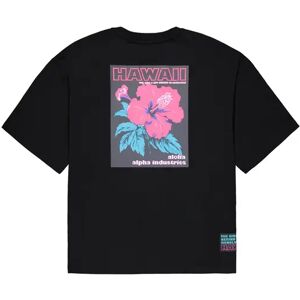 T-shirt Alpha Industries Aloha Flower Noir M Male T-shirt Alpha Industries Aloha Flower Noir M Male