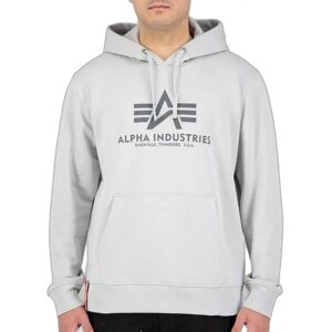 Hoodie Alpha Industries Basic Gris XS Male Hoodie Alpha Industries Basic Gris XS Male