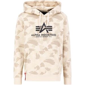 Hoodie Alpha Industries Basic Beige S Male Hoodie Alpha Industries Basic Beige S Male