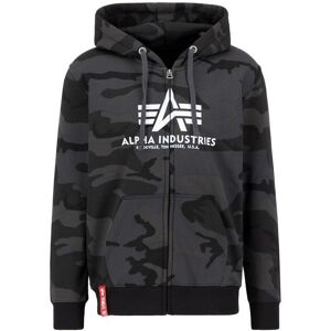 Zip-up hoodie Alpha Industries Basic Noir L Male Zip-up hoodie Alpha Industries Basic Noir L Male