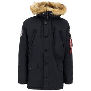 Parka Alpha Industries B&T Noir 2XL Male Parka Alpha Industries B&T Noir 2XL Male