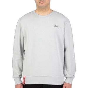 Alpha Industries Basic Small Logo Sweatshirt Gris XS Male Alpha Industries Basic Small Logo Sweatshirt Gris XS Male