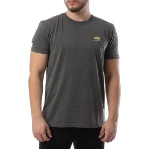 T-shirt Alpha Industries Basic Small Logo Noir XS Male T-shirt Alpha Industries Basic Small Logo Noir XS Male