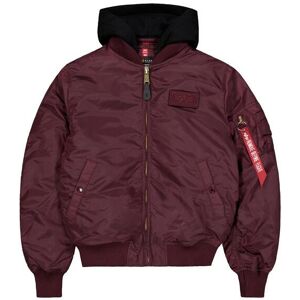 Hooded jacket Alpha Industries MA-1 TT Rouge XL Male Hooded jacket Alpha Industries MA-1 TT Rouge XL Male