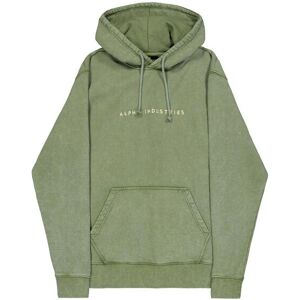 Hooded sweatshirt Alpha Industries Acid Logo Vert 3XL Male Hooded sweatshirt Alpha Industries Acid Logo Vert 3XL Male