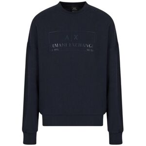 Sweatshirt Armani Exchange Bleu S Male Sweatshirt Armani Exchange Bleu S Male