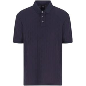 Polo Armani Exchange Bleu S Male Polo Armani Exchange Bleu S Male