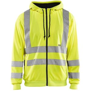 High-visibility zip-up hoodie Blaklader Jaune 2XL Male High-visibility zip-up hoodie Blaklader Jaune 2XL Male