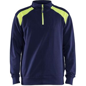 Two-tone trucker-neck sweatshirt Blaklader Bleu 4XL Male Two-tone trucker-neck sweatshirt Blaklader Bleu 4XL Male