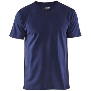 V-neck T-shirt Blaklader Bleu S Male V-neck T-shirt Blaklader Bleu S Male