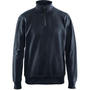 Sweatshirt with trucker collar Blaklader Bleu 3XL Male Sweatshirt with trucker collar Blaklader Bleu 3XL Male