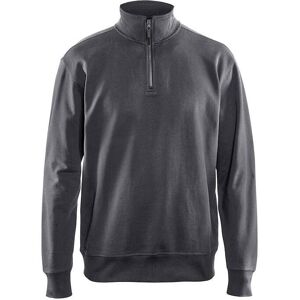 Sweatshirt with trucker collar Blaklader Gris 3XL Male Sweatshirt with trucker collar Blaklader Gris 3XL Male