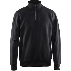 Sweatshirt with trucker collar Blaklader Noir 3XL Male Sweatshirt with trucker collar Blaklader Noir 3XL Male