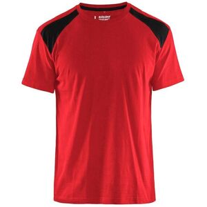 Two-tone T-shirt Blaklader Rouge 3XL Male Two-tone T-shirt Blaklader Rouge 3XL Male