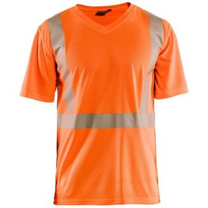 High-visibility, anti-odour, anti-uv T-shirt Blaklader Orange 4XL Male High-visibility, anti-odour, anti-uv T-shirt Blaklader Orange 4XL Male