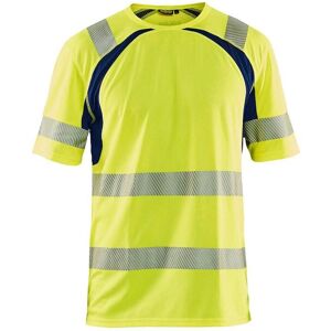 High-visibility, anti-odour, anti-uv T-shirt Blaklader Jaune 4XL Male High-visibility, anti-odour, anti-uv T-shirt Blaklader Jaune 4XL Male