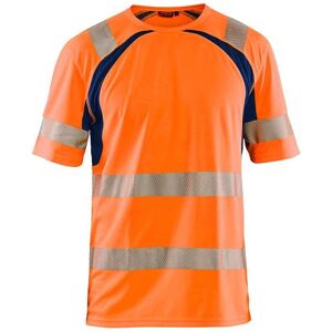 High-visibility, anti-odour, anti-uv T-shirt Blaklader Orange 4XL Male High-visibility, anti-odour, anti-uv T-shirt Blaklader Orange 4XL Male