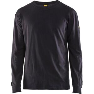 Long-sleeved flame-retardant T-shirt Blaklader Bleu 5XL Male Long-sleeved flame-retardant T-shirt Blaklader Bleu 5XL Male