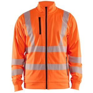 Blaklader 3563 Hi-Vis Sweatshirt Full-Zip - High Vis Orange - Sweatshirt Blaklader 3563 Hi-Vis Sweatshirt Full-Zip - High Vis Orange - Sweatshirt