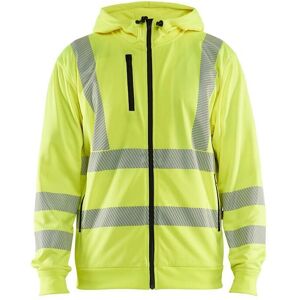 High-visibility zip-up hooded sweatshirt Blaklader Jaune 4XL Male High-visibility zip-up hooded sweatshirt Blaklader Jaune 4XL Male