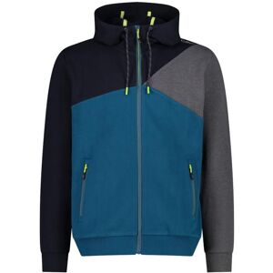 Zip-up hoodie CMP Bleu 3XL Male Zip-up hoodie CMP Bleu 3XL Male