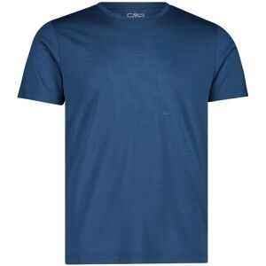 Merino wool crew neck T-shirt CMP Bleu 4XL Male Merino wool crew neck T-shirt CMP Bleu 4XL Male