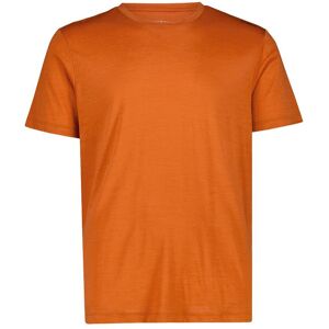 Merino wool crew neck T-shirt CMP Orange 4XL Male Merino wool crew neck T-shirt CMP Orange 4XL Male