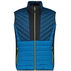 Hybrid sleeveless puffer vest unlimitech CMP Bleu 2XL Male Hybrid sleeveless puffer vest unlimitech CMP Bleu 2XL Male