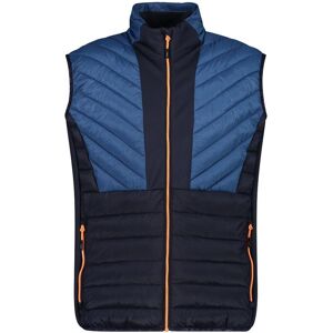 Hybrid sleeveless puffer vest unlimitech CMP Bleu XL Male Hybrid sleeveless puffer vest unlimitech CMP Bleu XL Male