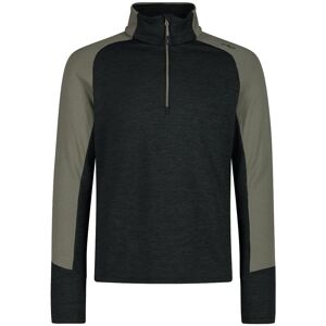Half zip sweatshirt CMP Noir S Male Half zip sweatshirt CMP Noir S Male