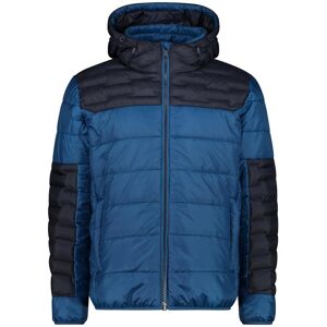 Hooded polyester puffer jacket CMP Bleu 3XL Male Hooded polyester puffer jacket CMP Bleu 3XL Male