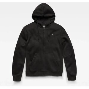 Hoodie G-Star Premium Basic Zip Noir L Male Hoodie G-Star Premium Basic Zip Noir L Male