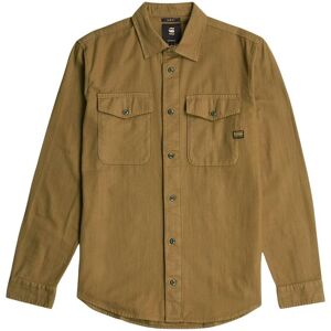Shirt G-Star Marine Slim Marron L Male Shirt G-Star Marine Slim Marron L Male