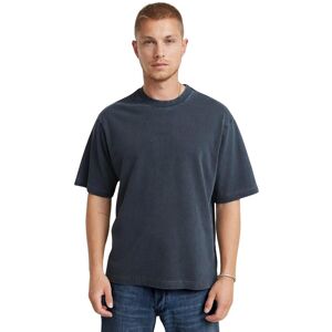 Square T-shirt over-dyed in the center of the chest G-Star Bleu M Male Square T-shirt over-dyed in the center of the chest G-Star Bleu M Male