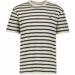 T-shirt à rayures Gant Beige XL Male T-shirt à rayures Gant Beige XL Male