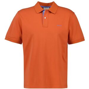 Polo en coton piqué contrastant Gant Orange XL Male Polo en coton piqué contrastant Gant Orange XL Male