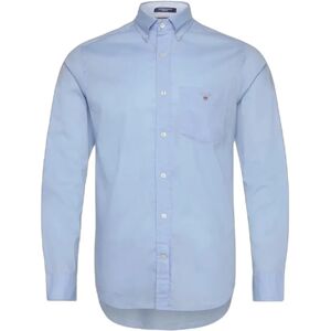 Long sleeve shirt Gant Poplin O.Shield Bleu S Male Long sleeve shirt Gant Poplin O.Shield Bleu S Male