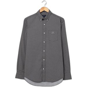 Shirt Gant print dot Regular fit Bleu S Male Shirt Gant print dot Regular fit Bleu S Male