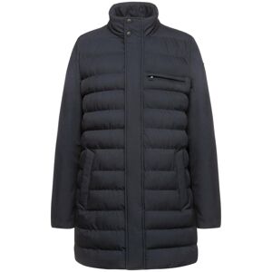 Geox's Sile Long Hooded Puffer Bleu 52 Male Geox's Sile Long Hooded Puffer Bleu 52 Male