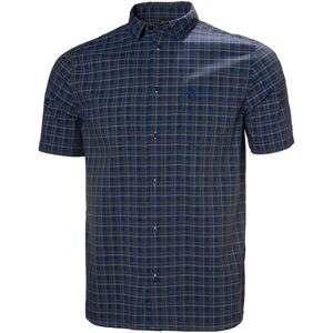 Shirt Helly Hansen Fjord Qd Ss 2.0 Bleu S Male Shirt Helly Hansen Fjord Qd Ss 2.0 Bleu S Male