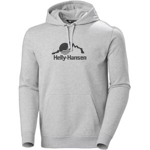 Hooded sweatshirt Helly Hansen Nord Graphic Gris S Male Hooded sweatshirt Helly Hansen Nord Graphic Gris S Male