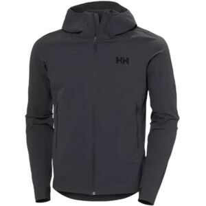 Hooded waterproof jacket Helly Hansen Blaze Gris S Male Hooded waterproof jacket Helly Hansen Blaze Gris S Male